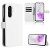 For Samsung Galaxy A36 5G Diamond Texture Leather Phone Case(White)