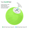 O2 Automatic Pet Toy Ball, 6cm, Orange, USB Rechargeable, Dogs & Cats
