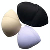 1 Pair Bra Pad Sewing Insert Soft Sponge Cup Removable Padded, Size:One size(Black)