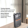 Rolton T1 Portable Radio Receiver Old People Singing Opera Player Mini Stereo Walkman(White)