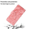 For Realme 13+ Global Tiger Embossing Pattern Flip Leather Phone Case(Pink)