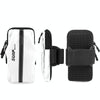 x3028 Outdoor Fitness Running Mobile Phone Arm Bag Waterproof Wrist Bag(White)