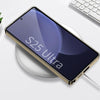 For Samsung Galaxy S25 Ultra 5G GKK Plating TPU + Leather Lens Protection Full Coverage Phone Case(Titanium Gray)