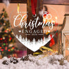 Christmas Acrylic Transparent Decoration Blessing Pendant Home Christmas Tree Ornament, Style: Xmas Tree