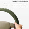 Non-slip Wear-resistant Fire Pattern Silicone Car Steering Wheel Cover, Size: 36-42cm(Purple)