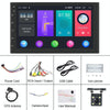 A2798 9 Inch Android WiFi 2+32G Central Control Large screen Universal Car Navigation Reversing Video Player, Style:Standard+4Lights Camera