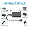 170W 20V 8.5A Laptop Notebook Power Adapter For Lenovo USB Jack, Plug:US Plug