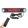 DC 12V Car LED Programmable Showcase Message Sign Scrolling Display Lighting Board with Remote Control(Red Light)