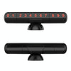 3R-2166 3 in 1 Multifunctional Car Parking Number Plate with Safety Hammer + Cutting Seat Belt