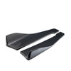 Car Universal Rear Corner Protection Plate Car Modified 48cm Rear Shovel(Carbon Fiber)