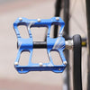 WEST BIKING YP0802080 Bicycle Aluminum Alloy Pedal Riding Foot Pedal Bicycle Accessories(Blue)