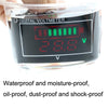 Car Waterproof DC Digital Voltmeter Battery Percentage Display(Black)