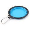 Collapsible Silicone Pet Travel Bowl (13cm, Random Colour)