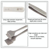 BEST BST-91-5L SA Professional Stainless Steel Wafer Tweezers for Silicon Wafer