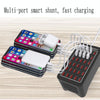 XLD-A7 150W 30 USB Ports Fast Charger Station Smart Charger, AC 110-240V, Plug Size:EU Plug