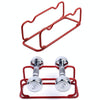 Gym Vertical Dumbbell Rack Dumbbell Holder, Specification: Large (Red)