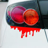 Red Blood DIY Car Sticker Car Styling Car-cover