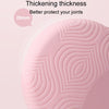 20 x 20 x 2cm PU Knee Support Yoga Kneeling Mat Thickened Non-Slip Joint Protection Pads(Pink)