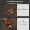 CADEN N1 Simple Retro Multifunctional Canvas Waterproof Digital Camera Photography Bag (Coffee)