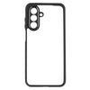 For Samsung Galaxy A26 5G Frosted TPU + Transparent PC Phone Case(Black)