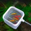 3D Fish Tank Fishing Net Stainless Steel Retractable Fish Shrimp Fish Net Pocket, Color: Square Black