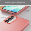 For Samsung Galaxy A16 4G Frosted Translucent TPU Hybrid PC Full Coverage Phone Case(Red)