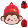 Kids Cartoon Backpack Kindergarten Children Cute School Bag Baby Girls Schoolbag(Monkey)