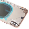 iPhone XS Back Cover Gold - Camera Lens & SIM Tray