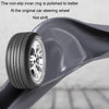 Silicone Non-slip Wear-resistant Steering Wheel Cover, Size: 37-42cm(Gray)