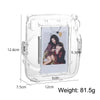 CAIUL Photo Bag Camera Transparent Storage Case For FUJIFILM Instax Mini11(Transparent)