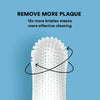 Dog Finger Toothbrush, Silicone Pet Teeth Cleaner (Blue)