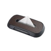 Car Sun Visor Hanging Sunroof Seat Back Tissue Box, Color: Leather Brown
