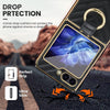 For Samsung Galaxy Z Flip6 VIETAO Dream Series Metal Ring Leather Phone Case(Purple)