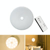Mini Cabinet Night Light LED Sleep Emergency Wall Lamp, Style: Remote Control(Warm Light 3000K)