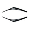 Car Headlight Eyebrow Decoration Sticker for Toyota Camry 2018+ (Black)