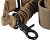 Nylon Adjustable Multi Function Sling Strap Hunting Supplies Belt(Black)