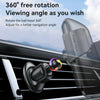 Yesido C251 Car Air Outlet Gravity Clamp Mobile Phone Holder(Black)