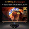 6K Ultra HD Android 12.0 Smart TV Box with Remote Control, 4GB+32GB, Allwinner H616 1.5GHZ Quad-Core(EU Plug)