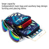 2 PCS B026 Running Mobile Phone Arm Bag Sports Yoga Mobile Phone Bag, Specification Small (Leaves Orange)