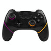 For Nintendo Switch Pro Wireless Bluetooth Handle with Macro Programming & Somatosensory Wake-up(Purple Orange)