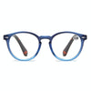 Retro Flexible Durable Portability HD Presbyopic Glasses +150(Graduate Blue)
