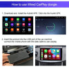 Car Navigation for Android / Apple Carplay Wireless Bluetooth Module Auto Smart Phone USB Carplay Adapter(Black)