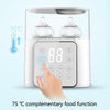 N20 2 In 1 Double Bottle Warmer Sterilization Machine, Plug Specifications: EU Plug(White)