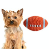 Latex Squeaky Rugby Dog Toy - Small (14x8cm)