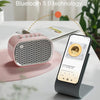 P13 Multifunctional White Noise Sleeper Home Bedside Desktop Wireless Plug-In Bluetooth Speaker(Pink)