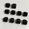 10pcs /Pack  Girls Plastic Hairpin Safe Hair Crab Clip Hair Claw, Style: 1cm Frosted