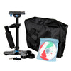 YELANGU S40L 40cm Aluminum Alloy Handheld Stabilizer for DSLR Camera DV(Black)