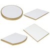 35x25x3cm Inclined Increase Plate Jewelry Display Microfiber Jewelry Props Display Rack
