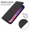 For Samsung Galaxy S10e Magnetic Closure Leather Phone Case(Black)
