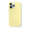 For iPhone 11 Pro Max Skin Feeling Jelly Series TPU + PC Full Coverage Phone Case(Yellow)